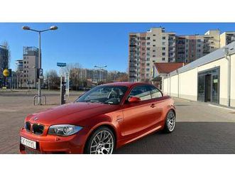 2011 bmw 1m orange manuel, 6 vitesses conduite à gauche i...