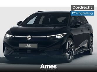 volkswagen id.7 tourer pro limited edition 77 kwh accu 210 kw / 286 pk variant elektrische aandrijving | in 2025 leverbaar | adaptive cruise control met stop&go