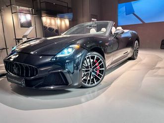 maserati grancabrio trofeo/ airscarf/ lenkradheizung