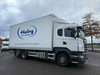 scania r440 6x2 12.7 skåp bakgavellyft låga miltal