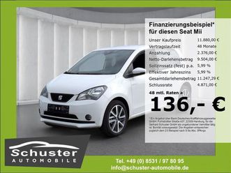 seat mii electric plus*shz licht/regensen bluet klima