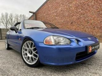 ② honda crx delsol 1.6i vti-eoldtimer145 000km/oh-boek/160pk — honda — 2ememain
