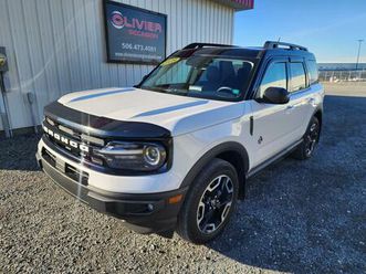 ford bronco sport 2023 outer banks 4x4 si