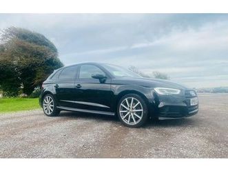 audi a3 tdi s line black edition