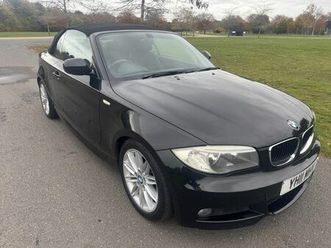 bmw 1 series 2.0 120d m sport convertible