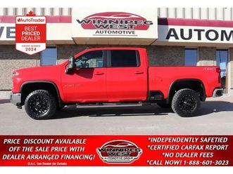 2024 chevrolet silverado 2500hd 4wd crew, low kms, loaded great