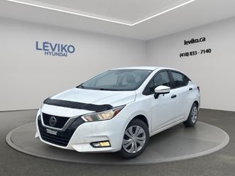nissan versa 2021 s cvt aucun accident | tres prope en liquidation