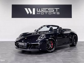 porsche 911 type 991.2 carrera gts cabriolet – immat france baquets carbone roues ar directr. pack 963e-mois