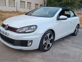 volkswagen - golf cabrio 2.0 tsi 210cv dsg gti