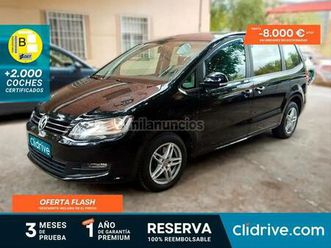 volkswagen - sharan 2.0 tdi 140cv travel bluemotion tech