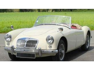 1961 mg mga blanc manuel, 3 vitesses conduite à gauche in...