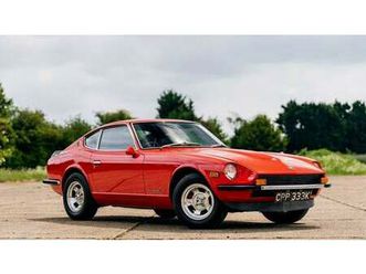 1971 datsun 240z rouge manuel, 5 vitesses conduite à droi...