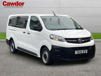 2020 vauxhall vivaro life 1.5td edition l