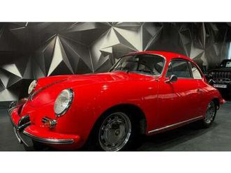 1965 porsche 356 rouge manuel, 4 vitesses conduite à gauc...
