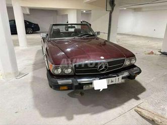 mercedes 560sl 1986 dédouanée 2024, en bon état