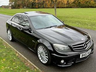 2010 mercedes-benz c class c63 4dr auto amg 74k fsh modified huge spec saloon petrol automatic