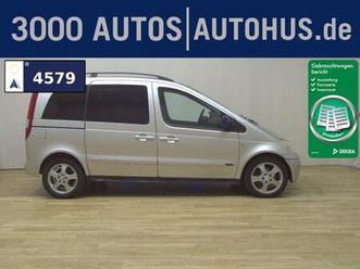mercedes-benz vaneo 1.9 trend automatik 5-sitze ahk tempomat