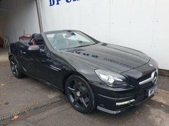 1.8 slk200 blueefficiency amg sport edition 125 g-tronic+ euro 5 (start/stop) 2dr