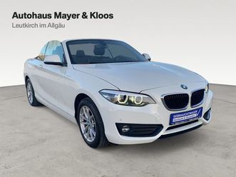 bmw 218d cabrio advantage