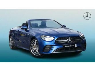 2022 mercedes-benz e class e 300 amg line premium mh convertible petrol automatic