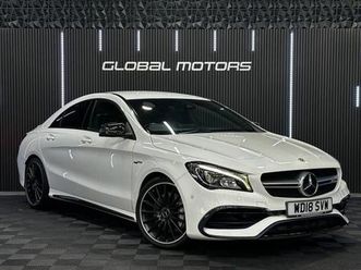 2.0 cla45 amg coupe spds dct 4matic euro 6 (start/stop) 4dr