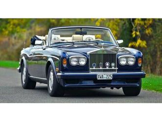 1995 | rolls-royce corniche s
