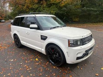 land rover range rover sport 3.0 tdv6 overfinch kit full history mot 10/2026
