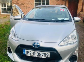 toyota aqua 2016 hybrid alarmed & immobilized