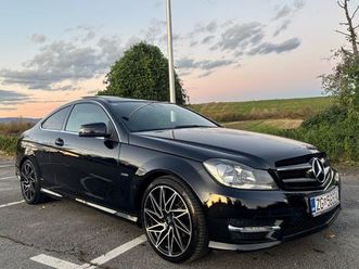 mercedes-benz c-klasa coupe 220 cdi automatik amg, 2011 god.