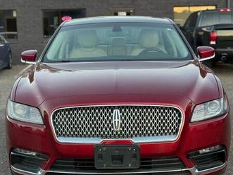 used 2017 lincoln continental select