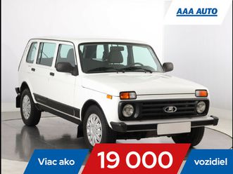 vaz-lada niva 1.7 i, 4x4, serv.kniha, po stk