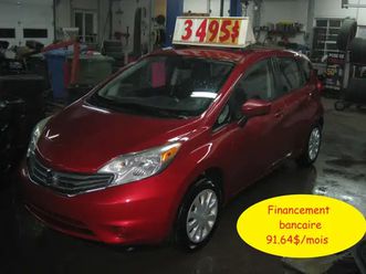 2015 nissan versa note note sv petit budget !!!