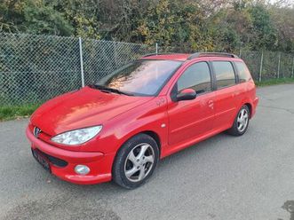 peugeot 206 sw tendance, klima, orginal 87000, tüv.4/26