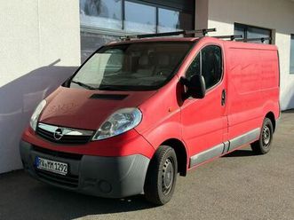 opel vivaro 2.0 cdti - zuverlässiger handwerker-transporter