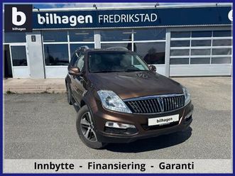 automat - 4x4 - skinn - kamera - ny eu