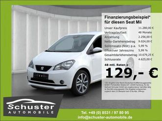 seat mii electric plus*shz licht/regensen bluet klima