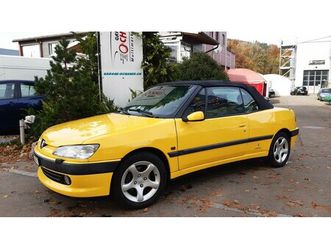 306 cabrio 2.0 16v