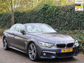 bmw 4-serie cabrio - 330i m sport apple carplay 6wb dig. dash elk.stoelen line assist dodehoek camera 430i high