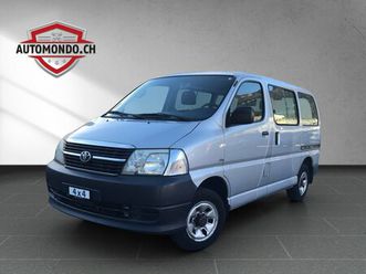 hiace d-4d van 4wd swb