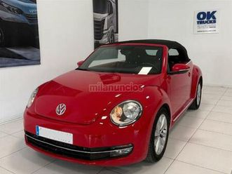 volkswagen - beetle cabrio 1.6 tdi 105cv design
