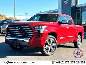 toyota 2026 tundra crewmax capstone 3.5l v6 hybrid