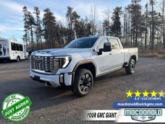 2026 gmc sierra 2500hd denali - leather seats - $858 b/w