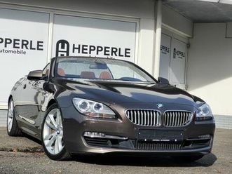 bmw 640i cabrio individual >prof.+leder+head-up+360°