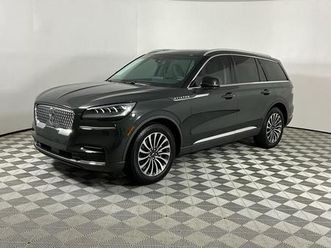 certified 2023 lincoln aviator standard rwd