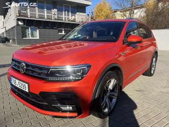 volkswagen tiguan allspace 2.0 tsi 4motion tažné panorama