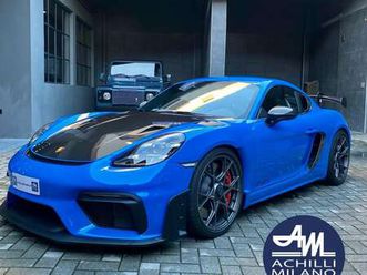 cayman 4.0 gt4 rs pdk weissach +carbonio