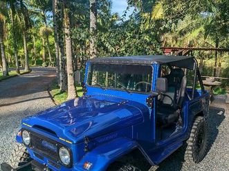 toyota band.jipe capota de lona diesel 1963