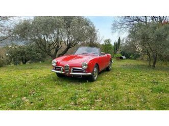 1959 alfa romeo giulietta spider type 750/101 a vendre