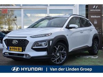 hyundai kona 1.6 gdi hev fashion | trekhaak | half leder | 18