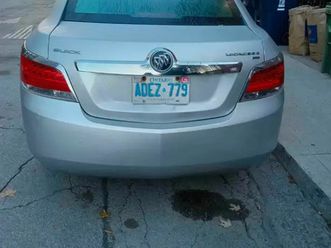 2010 buick lacrosse silver